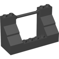 Lego střecha 8x3x4, černá (4222138)